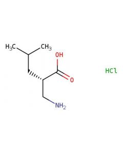 Astatech (S)-2-(AMINOMETHYL)-4-METHYLPENTANOIC ACID-HCL, 99.00% Purity, 0.25G